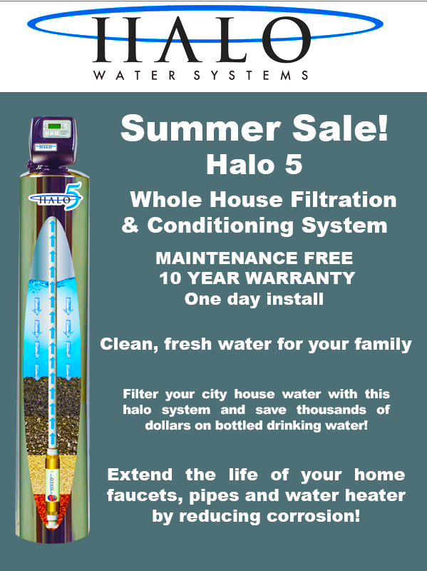 Halo water filtration system